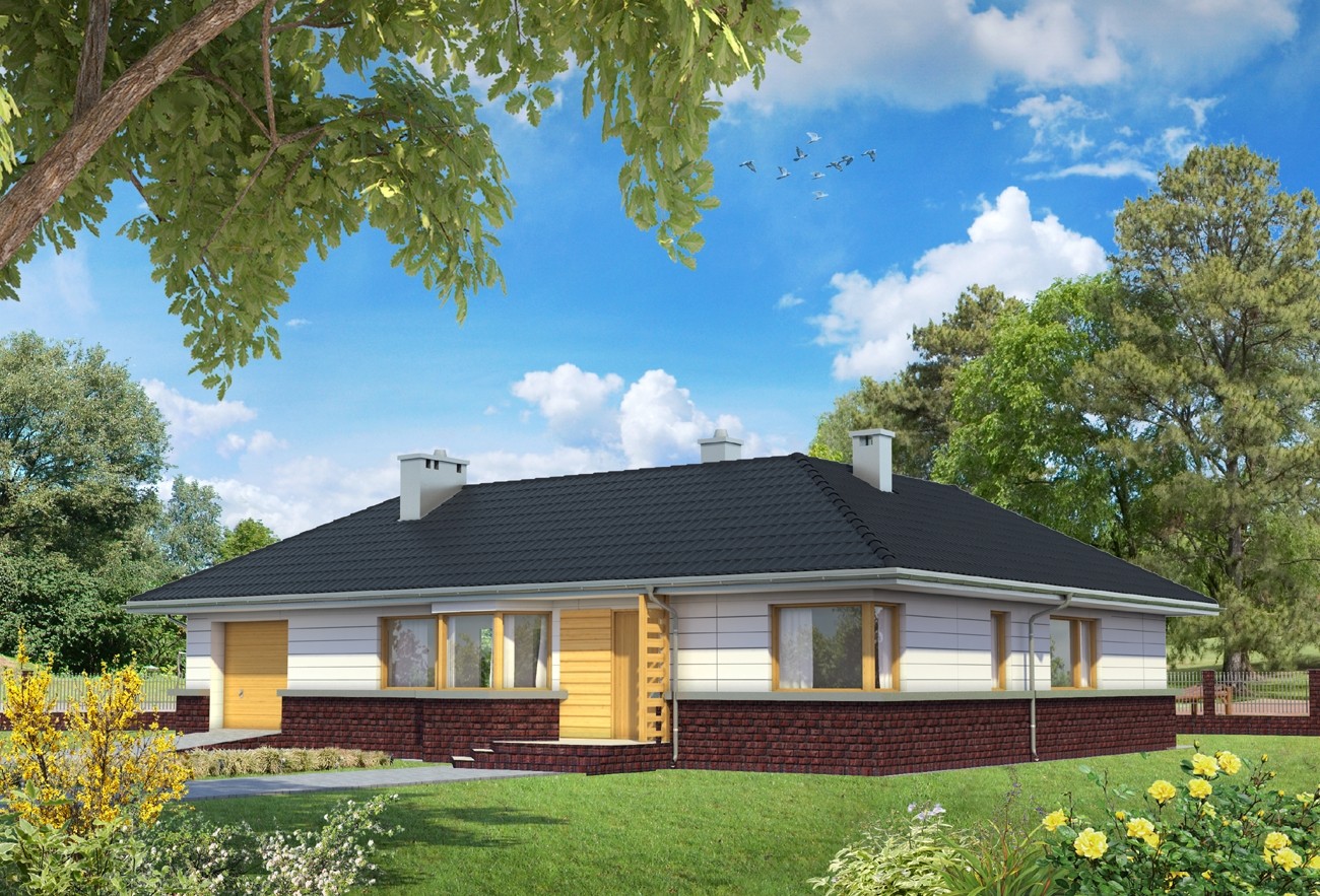 budowa domu Lidia (odbicie lustrzane) - New-House