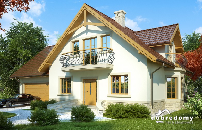 budowa domu Atlanta II odbicie lustrzane- New-House