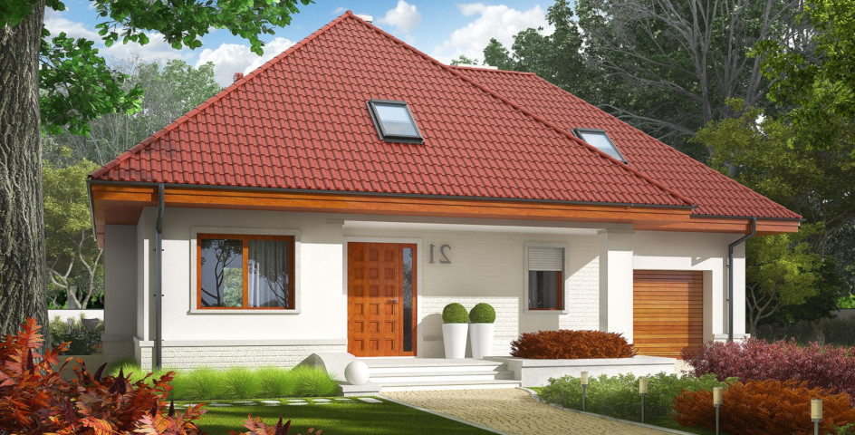 budowa domu Jarek G1 (odbicie lustrzane) - New-House