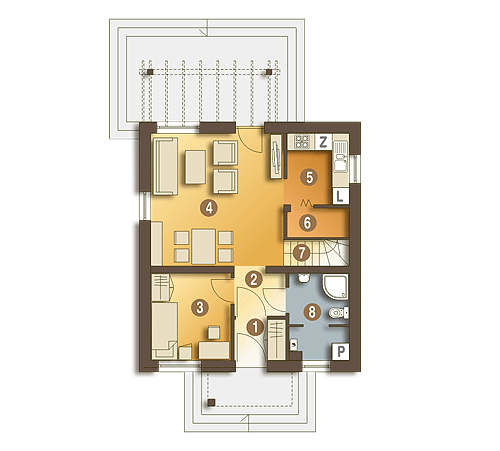 Ala bez garażu [B] (odbicie lustrzane) - miniatura 8
