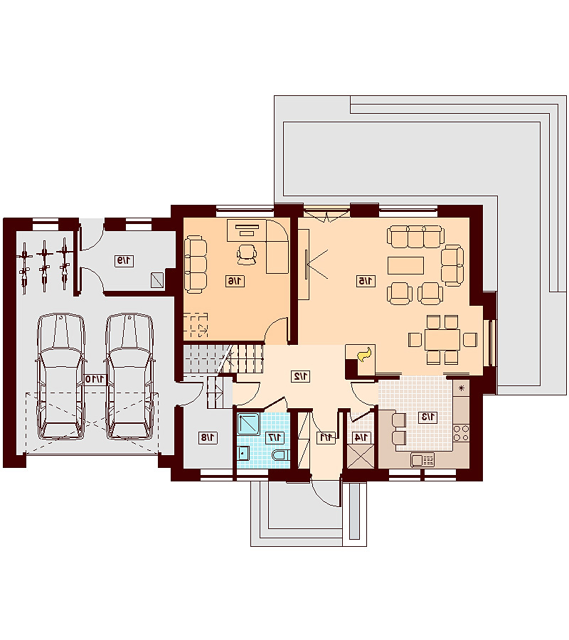 KARMELITA MODERN 2M (Odbicie lustrzane) - miniatura 4