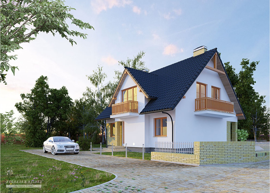 Budowa domu LK&119 (odbicie lustrzane) z New-House