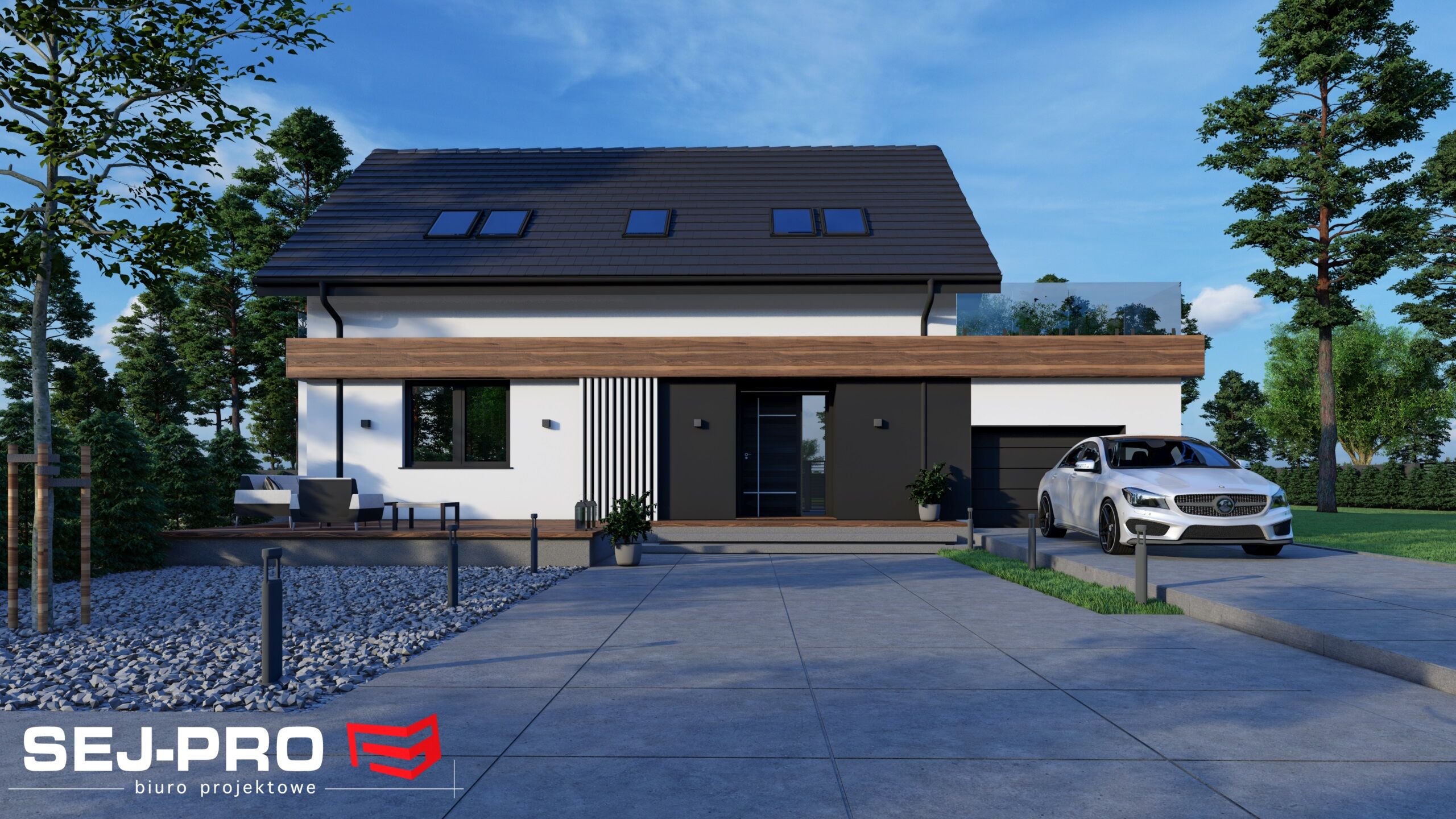 budowa domu SEJ-PRO 003 ENERGO - New-House
