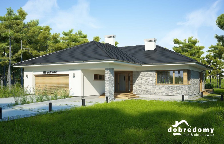 budowa domu Nela odbicie lustrzane - New-House