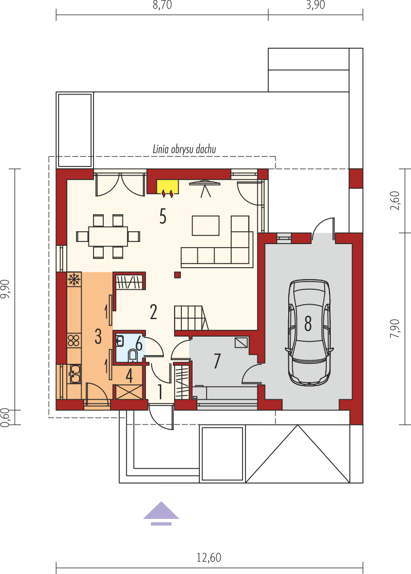 E14 III G1 ECONOMIC (odbicie lustrzane) - miniatura 5