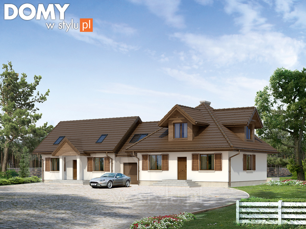 budowa domu Bryza 5 (Odbicie lustrzane) - New-House