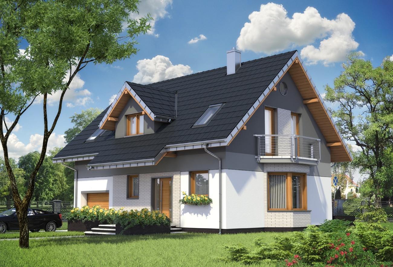 budowa domu Zojka Mini (odbicie lustrzane) - New-House