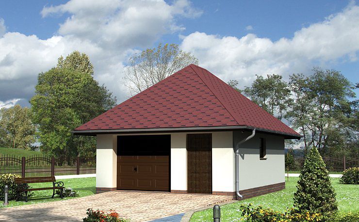 budowa domu Garaż 29 - New-House