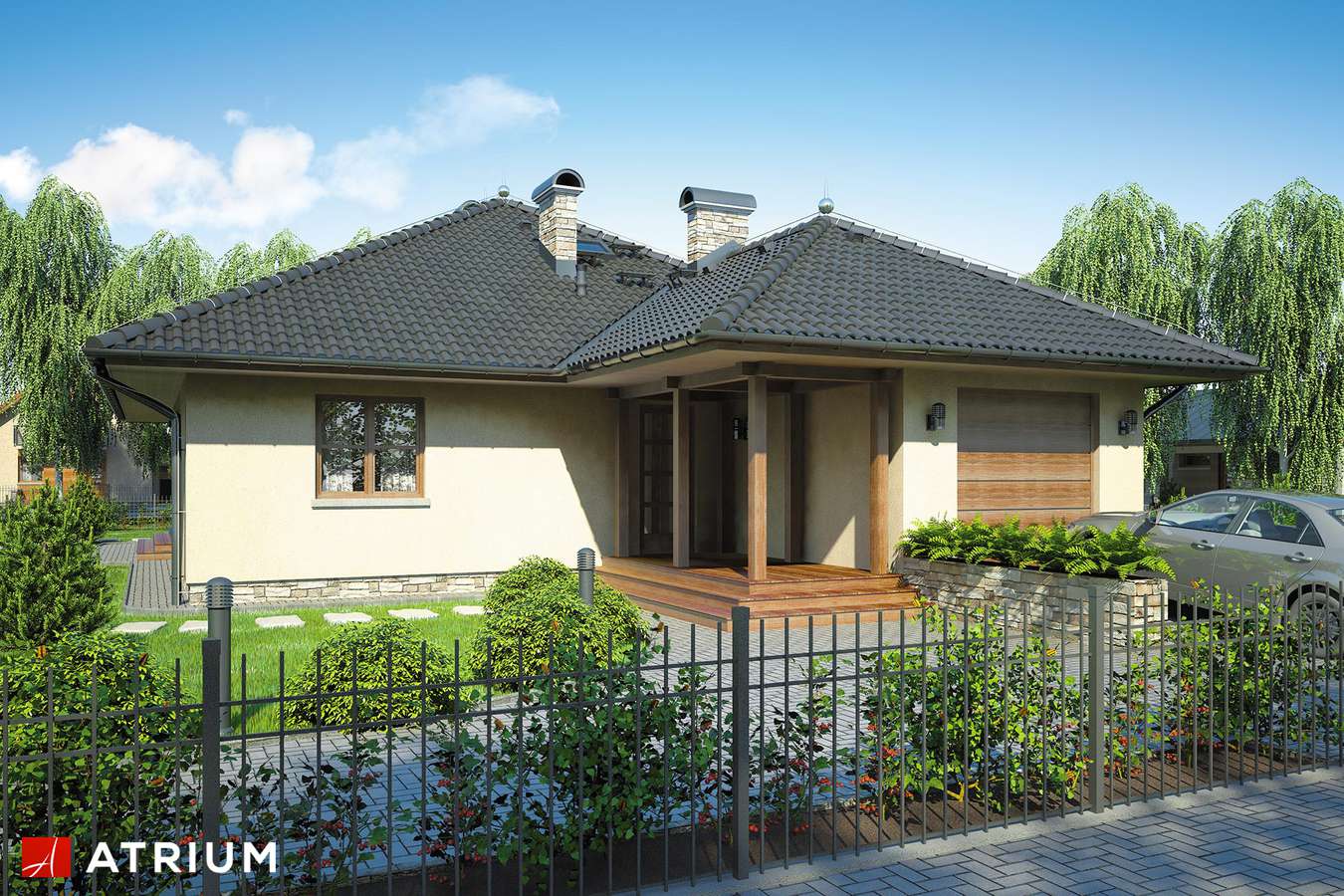 budowa domu Ostoja (odbicie lustrzane) - New-House