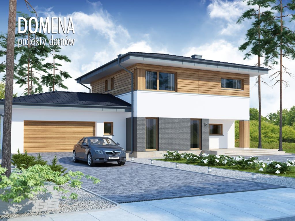 budowa domu Faros 2 (Odbicie lustrzane) - New-House