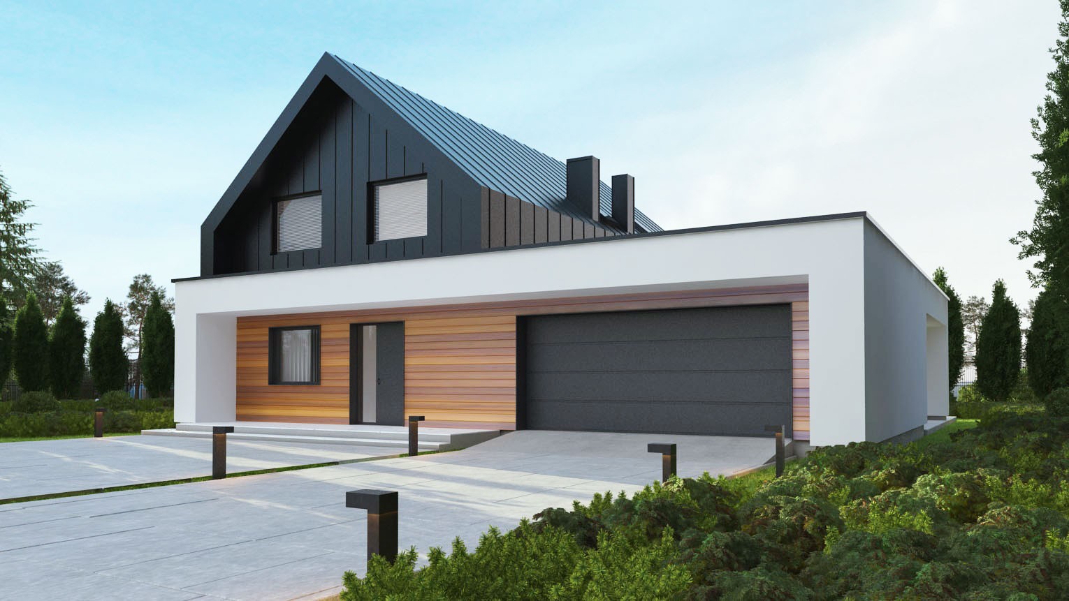 budowa domu uA66v1 - New-House
