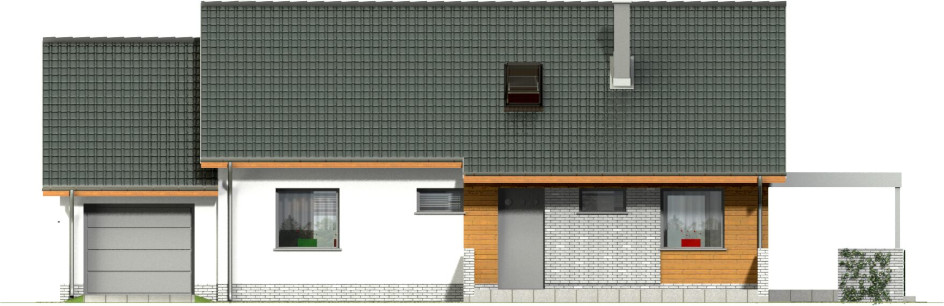 Hirek trend z garażem 1-st. [A] - miniatura 2