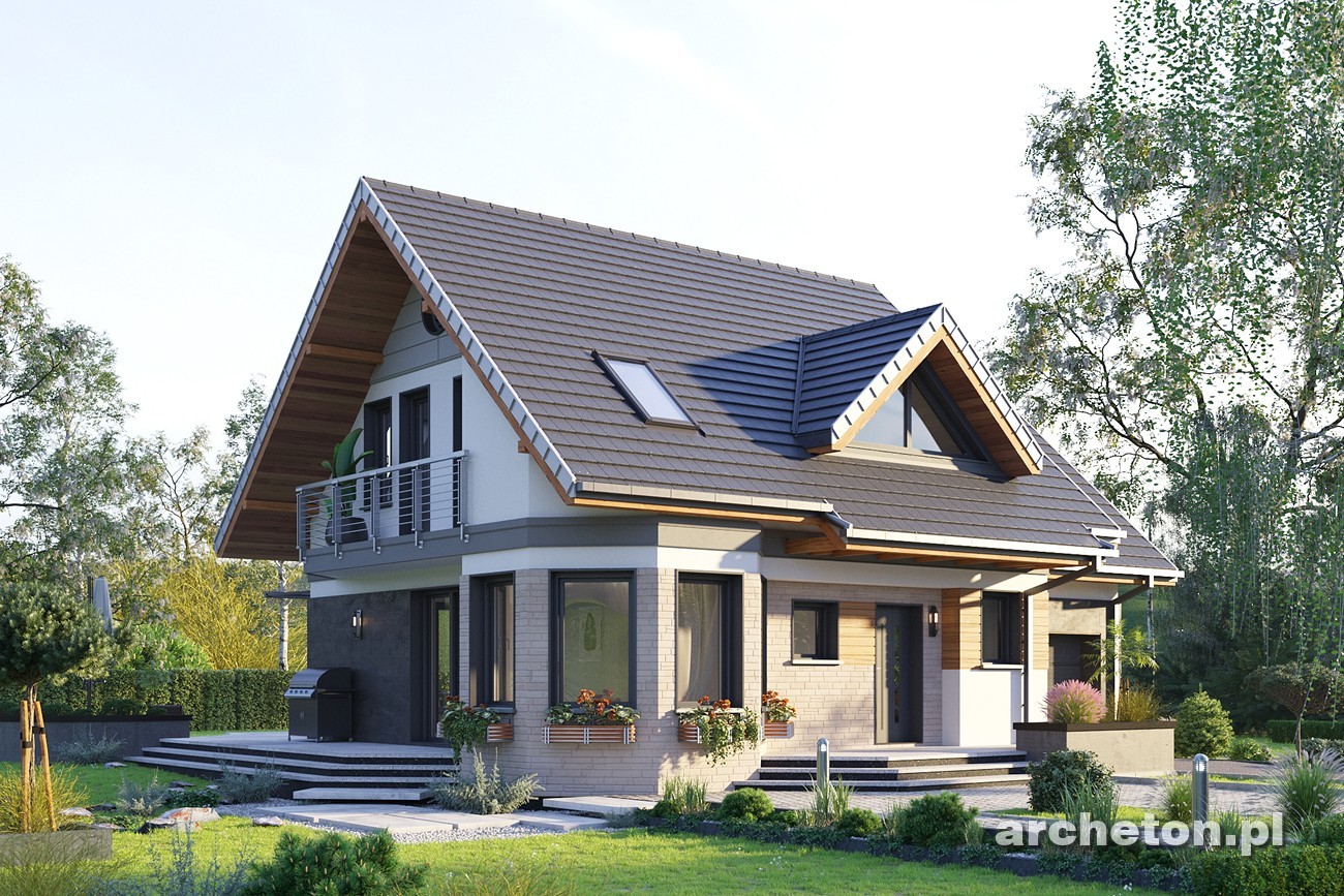 budowa domu Majka Rex (odbicie lustrzane) - New-House