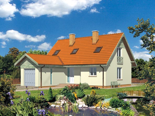 budowa domu WB-3445 - New-House