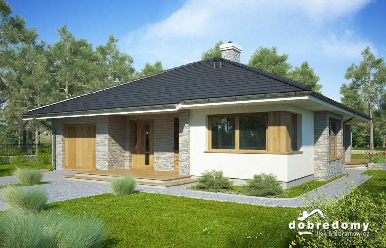 budowa domu Patrycjusz odbicie lustrzane - New-House