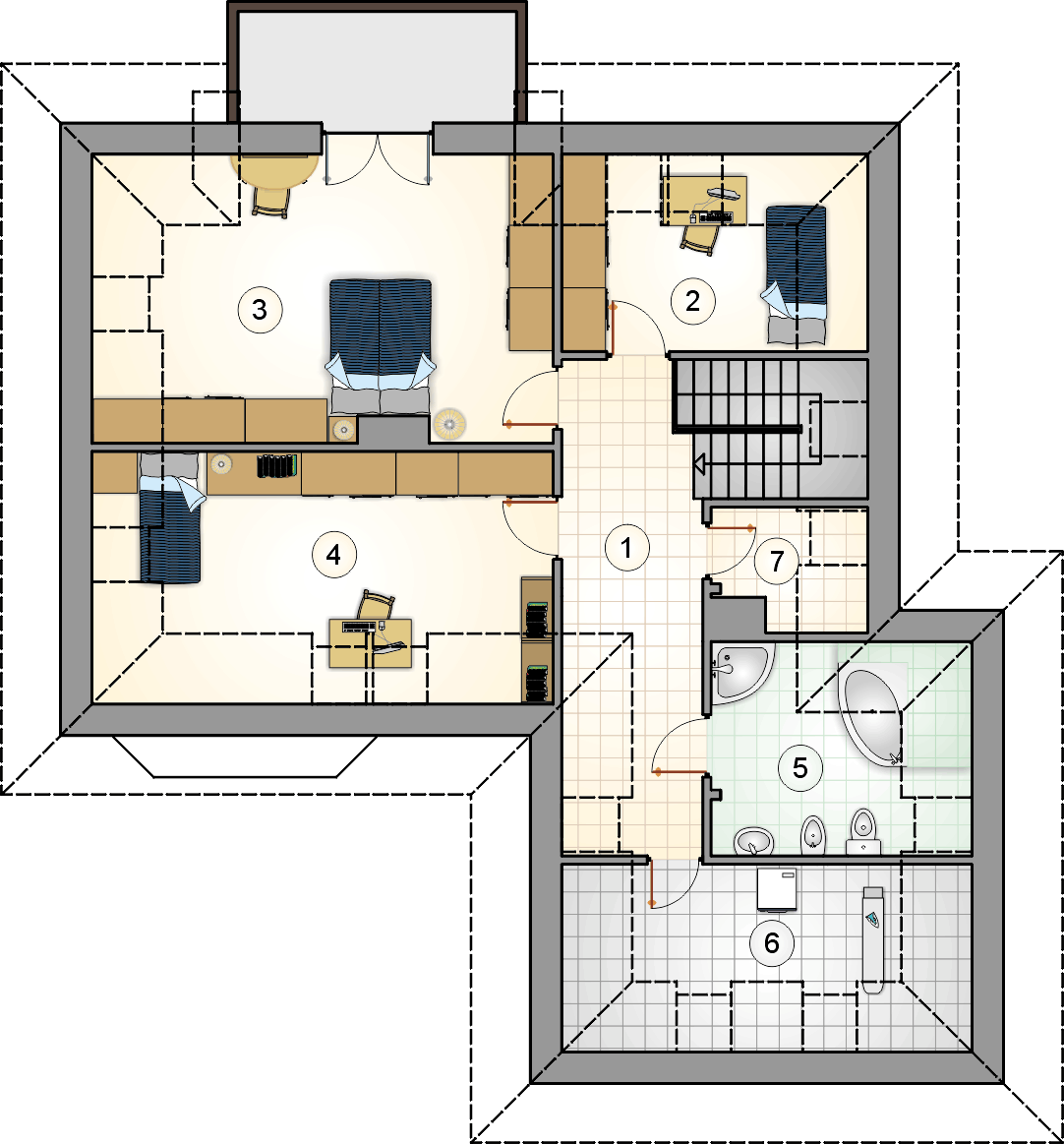 Orle Gniazdo II (odbicie lustrzane) - miniatura 4