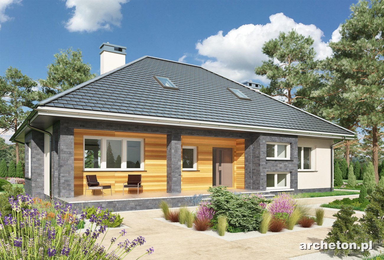 budowa domu Regina Ultra (odbicie lustrzane) - New-House