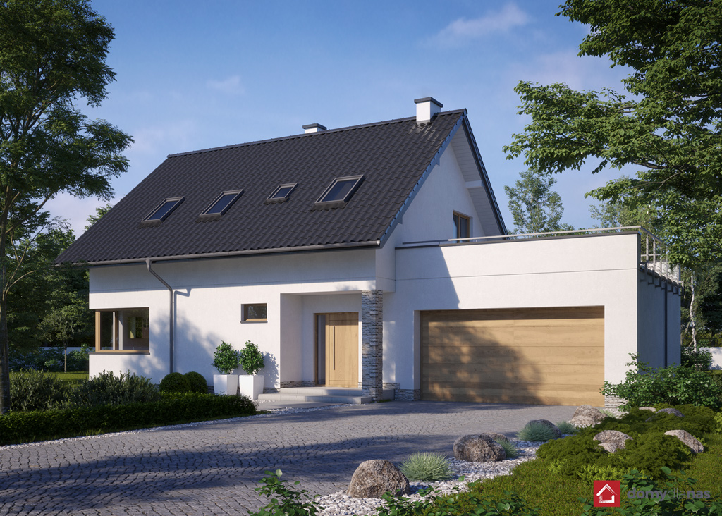 budowa domu N16-G2 (odbicie lustrzane)- New-House