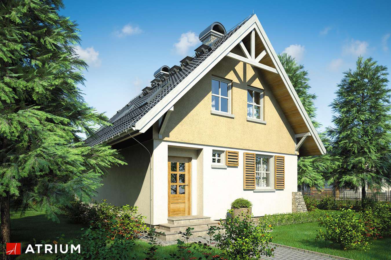 budowa domu Maja II odbicie lustrzane - New- House