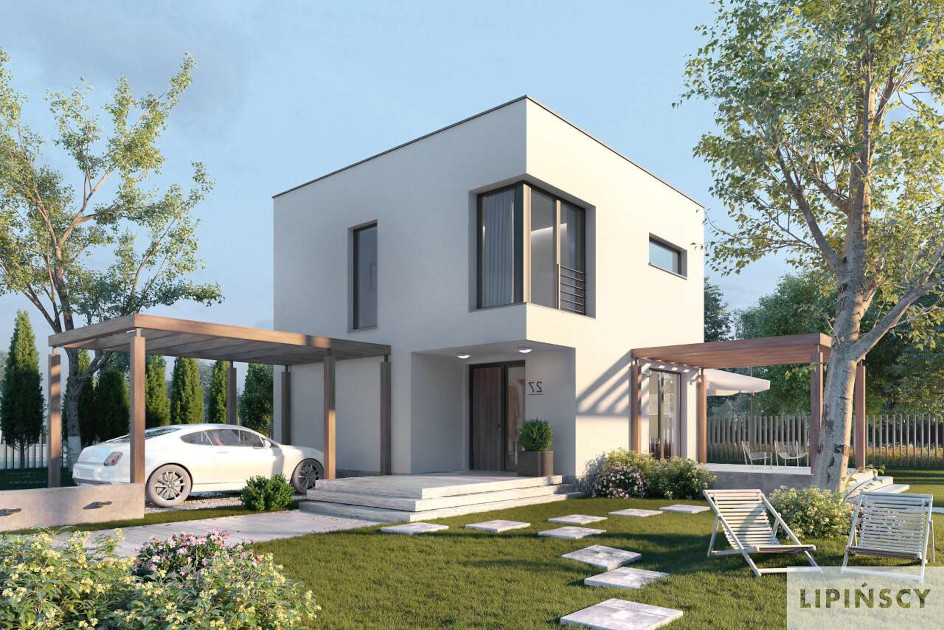 Budowa domu Startup DCP368 (odbicie lustrzane) z New-House