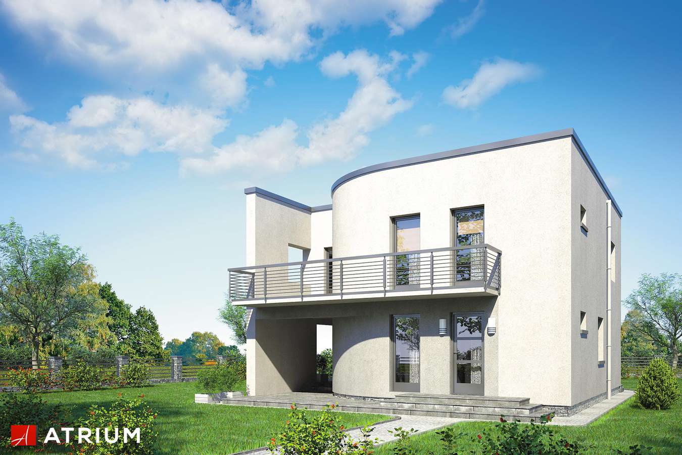 budowa domu Willa Maria (odbicie lustrzane) - New-House