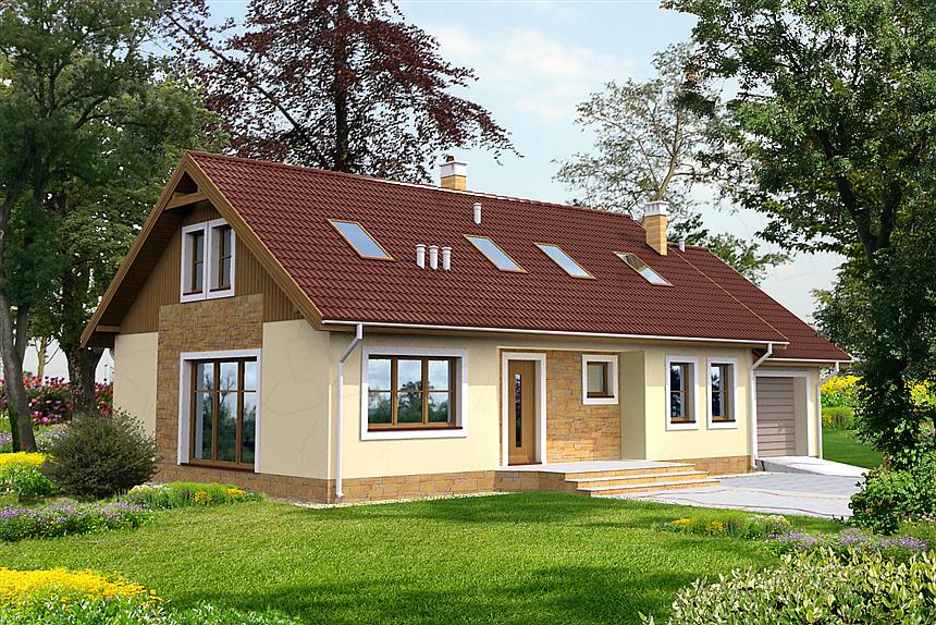 budowa domu Salida II LMP260a - New-House