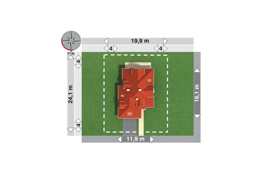 Hortensja (odbicie lustrzane) - miniatura 5