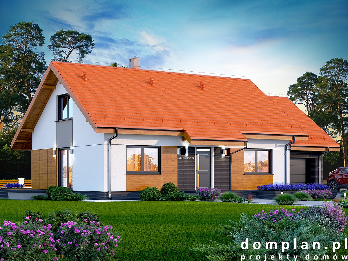 budowa domu SANTIA BIS 1M - New-House