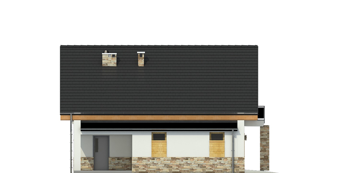Jarząbek z garażem 2-st. [A1] (odbicie lustrzane) - miniatura 6