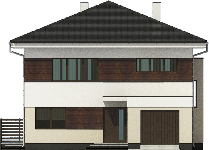 Tamara z garażem 1-st. [A] (odbicie lustrzane) - miniatura 2