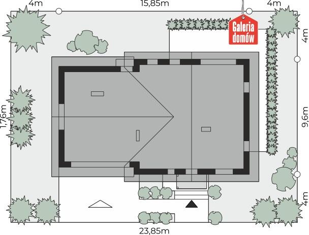 Dom przy Cyprysowej 75 (odbicie lustrzane) - miniatura 3