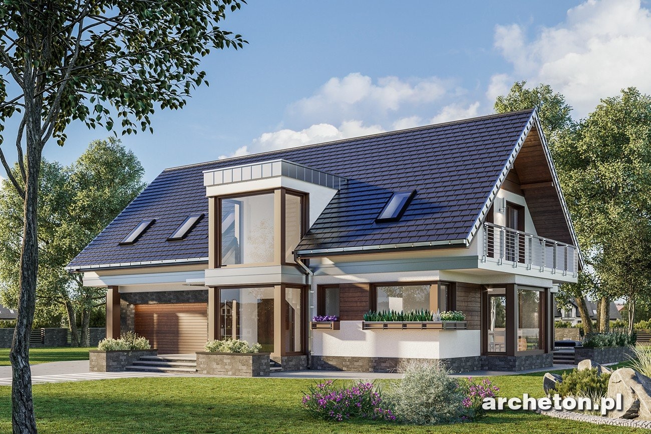 budowa domu Kalipso Re (odbicie lustrzane) - New-House