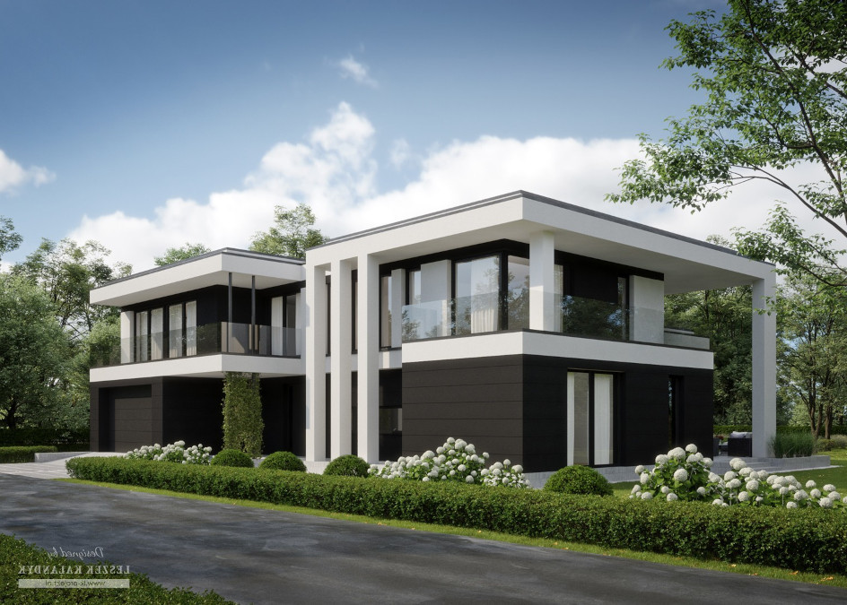 Budowa domu LK&1683 (odbicie lustrzane) z New-House
