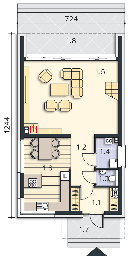 Delft DCP294 (odbicie lustrzane) - miniatura 5