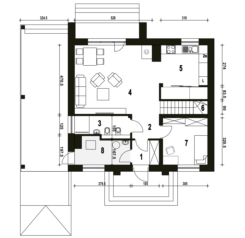 Lerka z wiatą [A] - miniatura 8