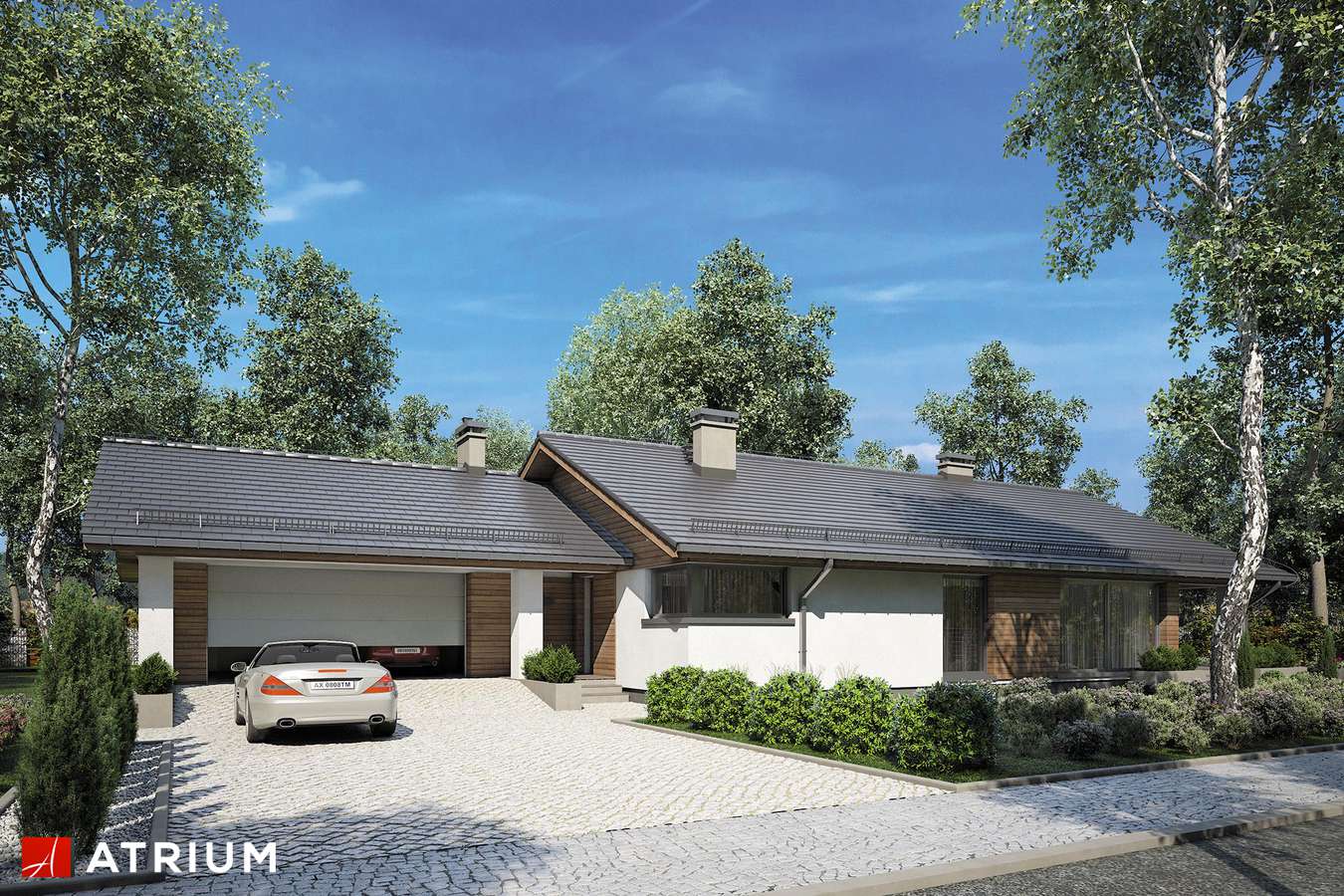 budowa domu Kos Maxi odbicie lustrzane - New-House