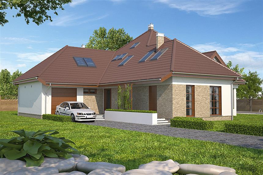budowa domu Kansas DCP148 - New-House