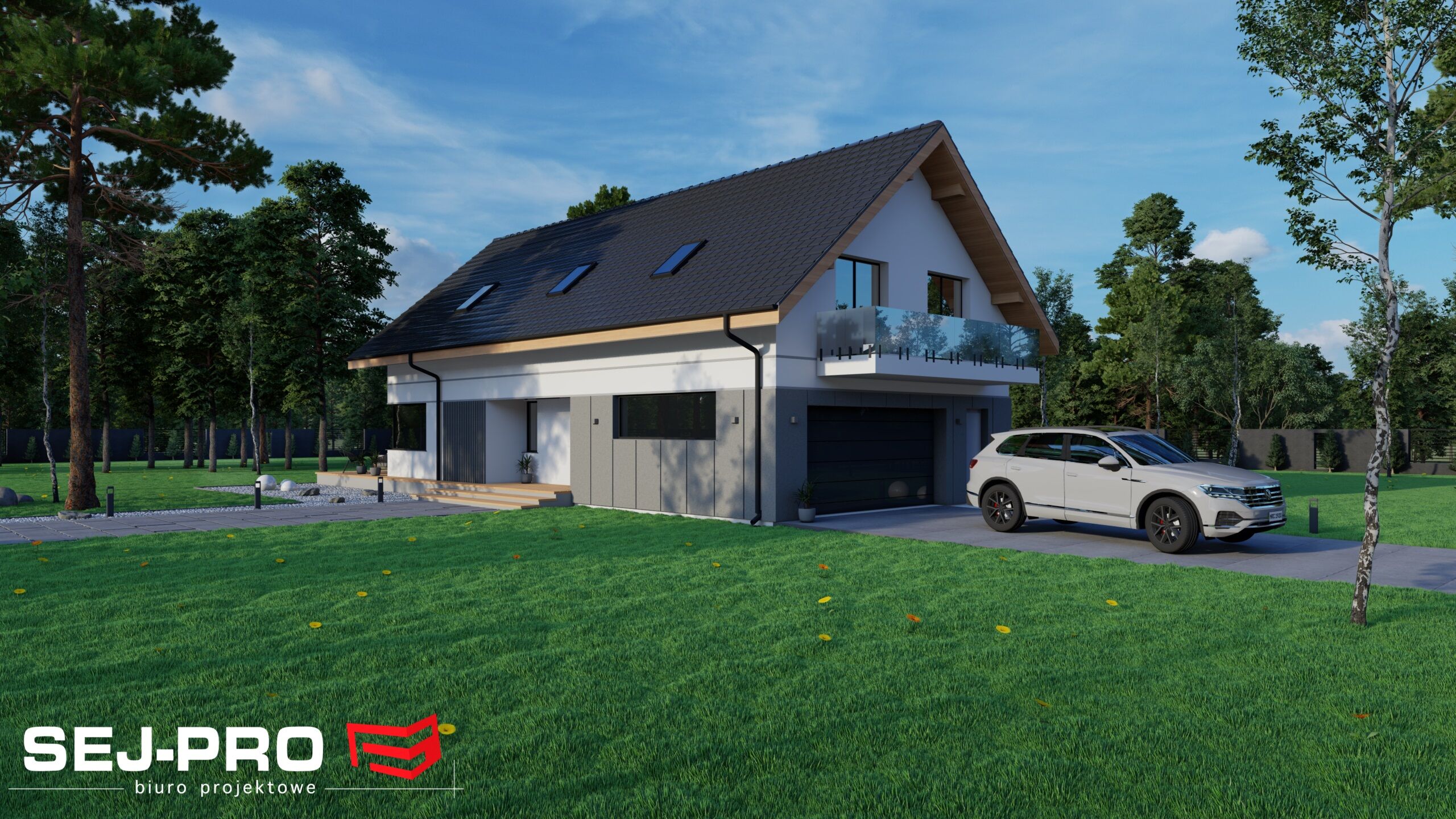 budowa domu SEJ-PRO 050 ENERGO - New-House