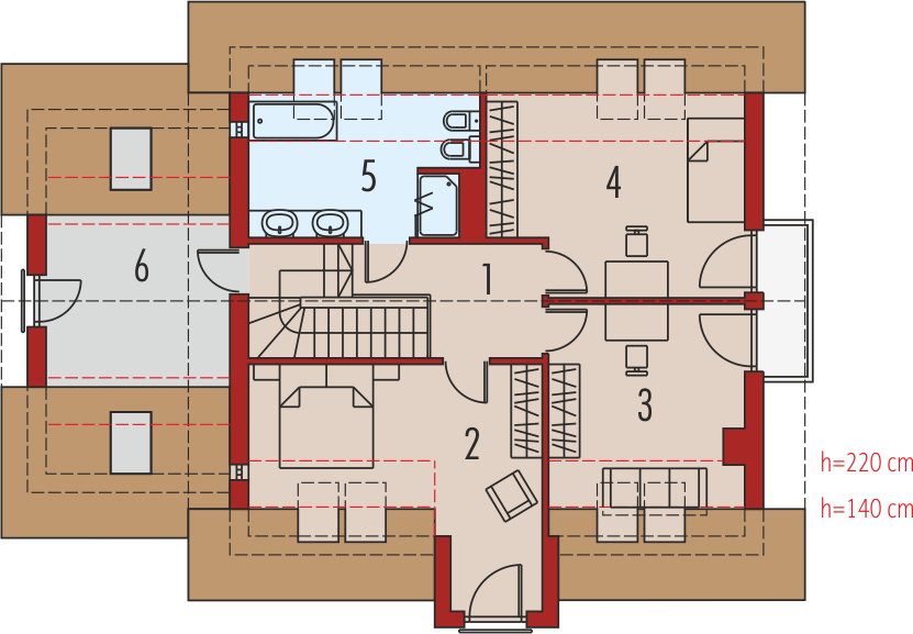 E5 G1 ECONOMIC (wersja A) (odbicie lustrzane) - miniatura 6
