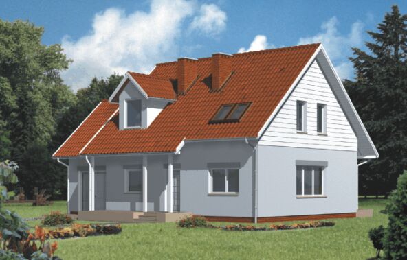 budowa domu WB-3496 - New-House