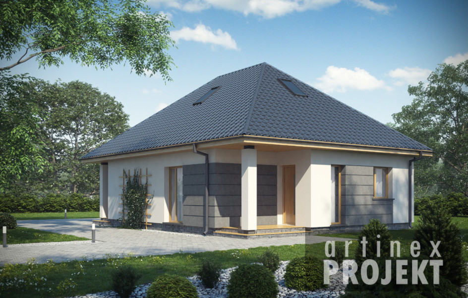 Budowa domu D148B (odbicie lustrzane) z New-House