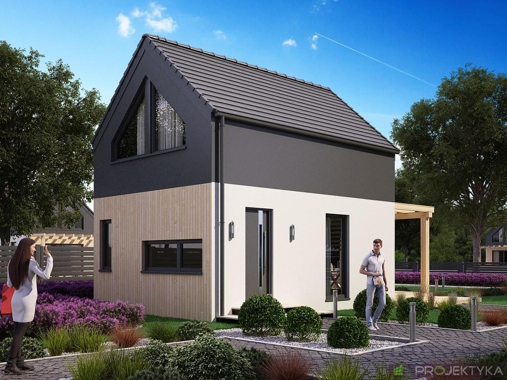 budowa domu KA151 (odbicie lustrzane) - New-House