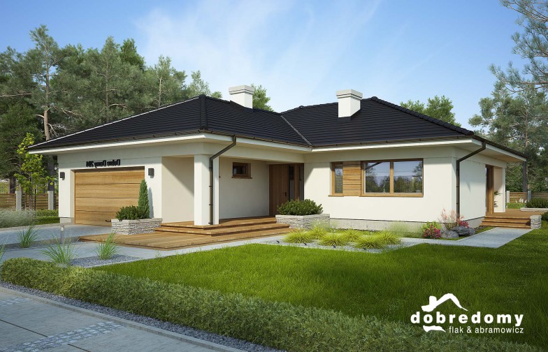 budowa domu Oceania II odbicie lustrzane - New-House