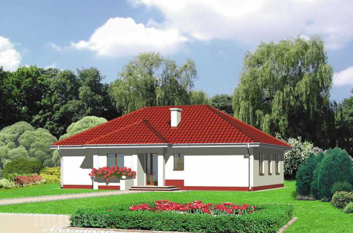 budowa domu Przytulny-wariant I D12 - New-House
