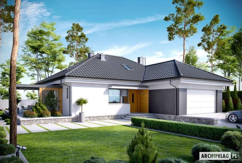 budowa domu Astrid (mała) G2 (odbicie lustrzane) - New-House