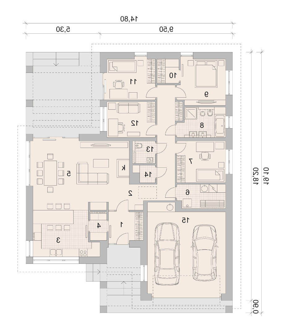 LK&1362 (odbicie lustrzane) - miniatura 9