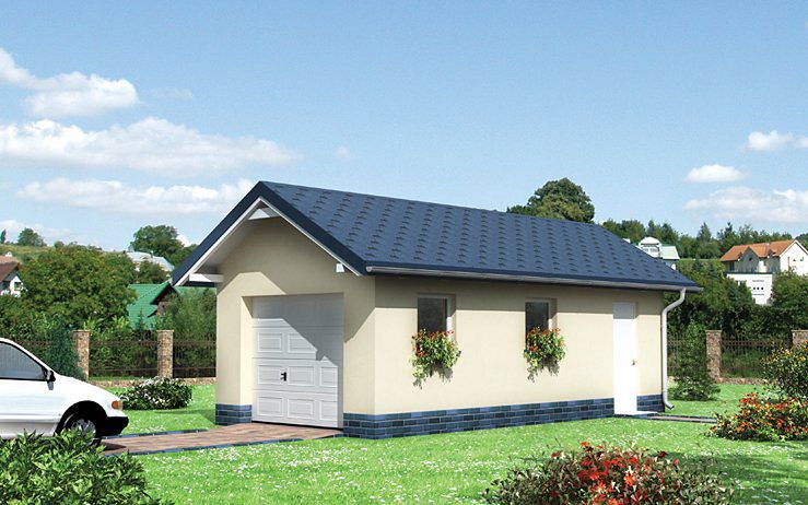 budowa domu Garaż 11 - New-House