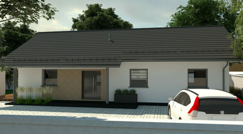 Budowa domu eko Typowy 49 (odbicie lustrzane) z New-House