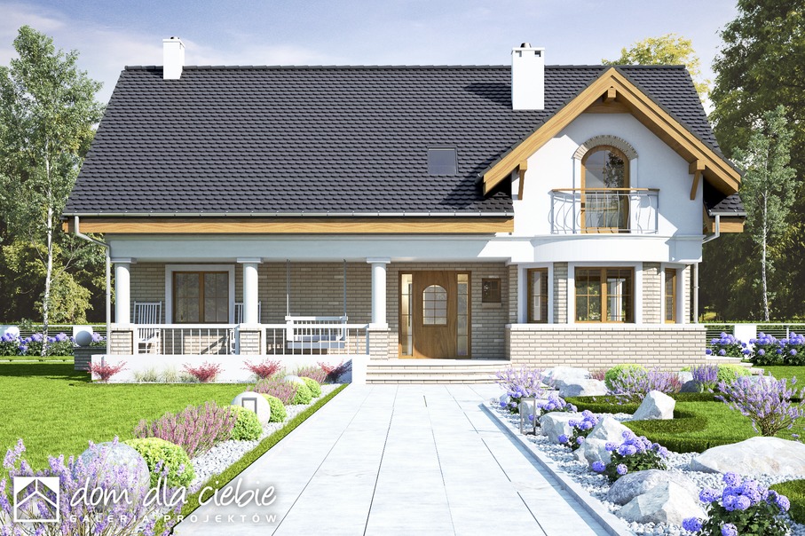 budowa domu Wega bez garażu [B] - New-House