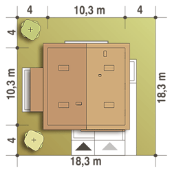 Nowinka z garażem 1-st. [A] - miniatura 10